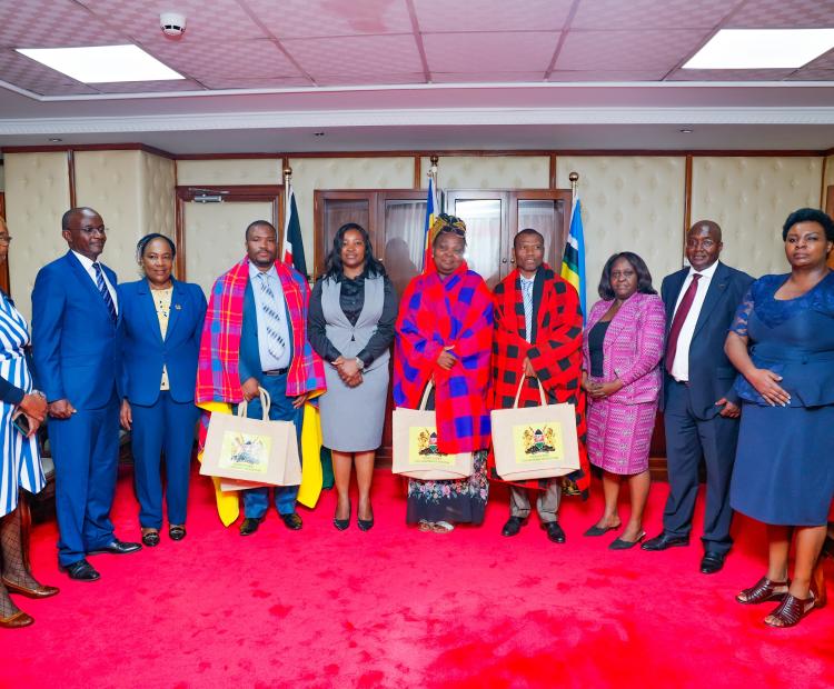 PS Teresiah Mbaika hosts Eswatini Delegation on Devolution 